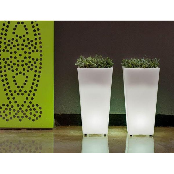 Bac à fleurs luminueux intérieur extérieur Melisa 40 cm - 9