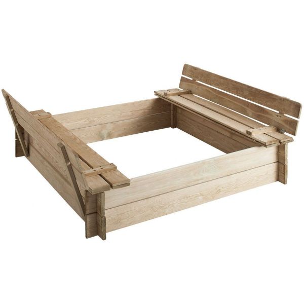 Bac à sable avec Bancs intégrés - BUR-0252