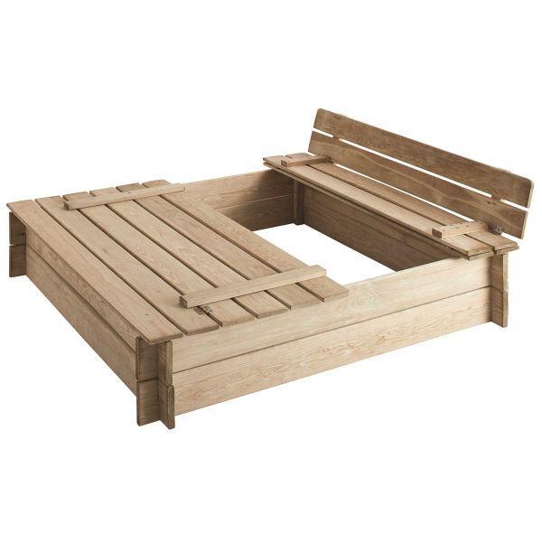 Bac à sable avec Bancs intégrés - 79,92