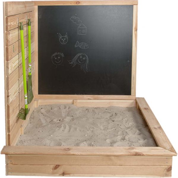 Bac à sable avec tableau noir intégré - 7