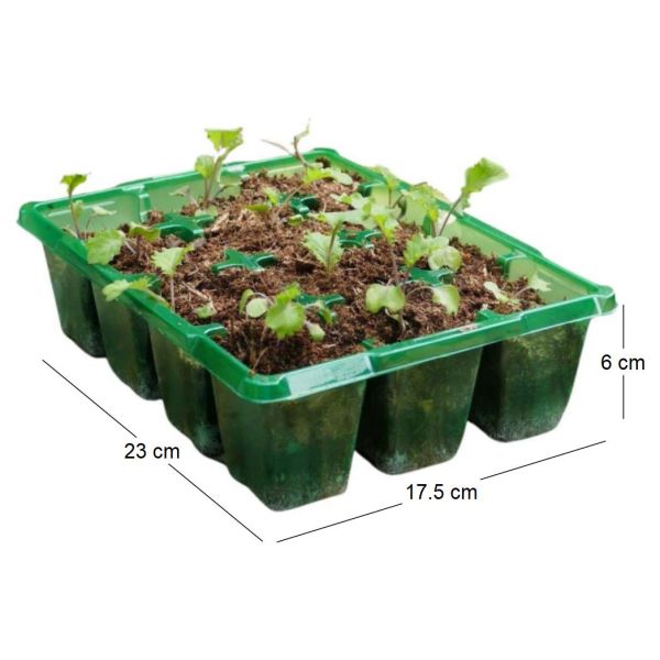 Bac à semences 12 pots Gro-sure - GAM-0399