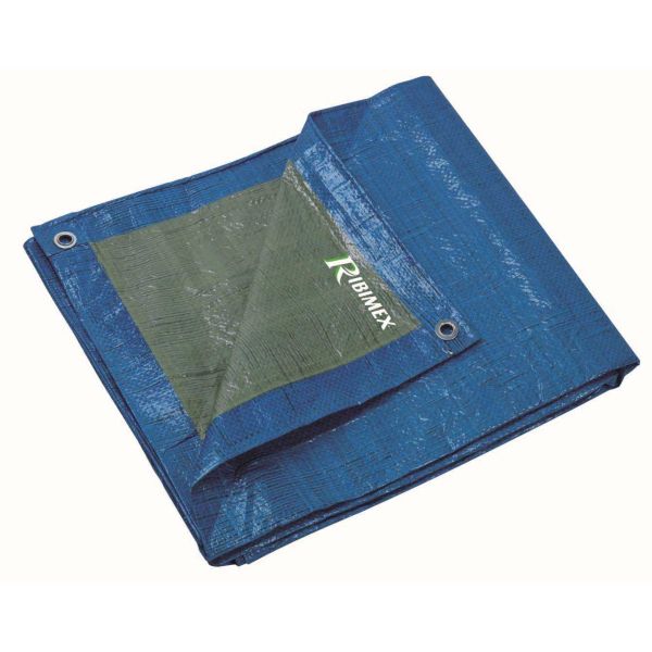 Bâche de protection légère imperméable et imputrescible en  polyéthylène 2 x 3 m