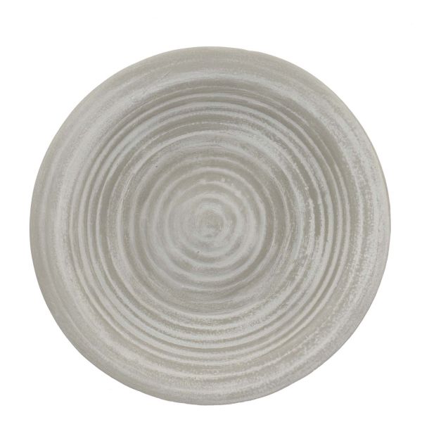 Bain oiseau en céramique grise Spirale - ESS-1327