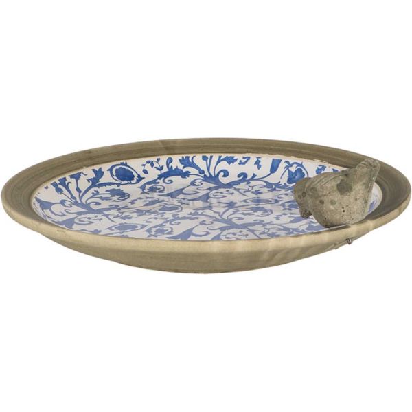 Bain d'oiseau en céramique patiné - 22,90