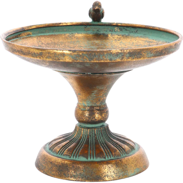 Bain d'oiseaux en étal vieilli Birdy - AGED METAL COLLECTION