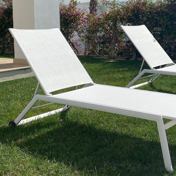 Bain de soleil en aluminium Menorca - IND-0703