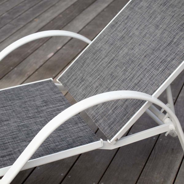 Bain de soleil en aluminium Sunset - 5