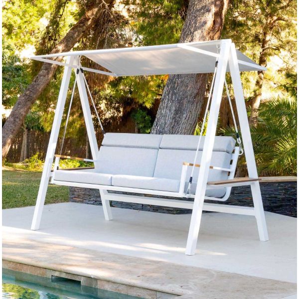 Balancelle de jardin en aluminium Artola - 
