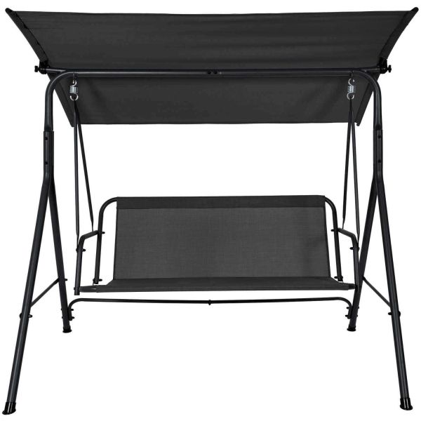 Balancelle en métal toile orientable Samiel 170 x 110 x 153 cm - CMP-5279