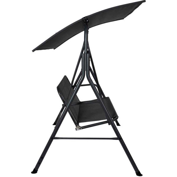 Balancelle en métal toile orientable Samiel 170 x 110 x 153 cm - 129