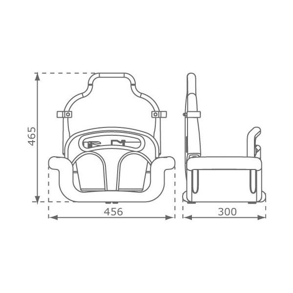 Balançoire bébé évolutive 3 en 1 - KBT-0135