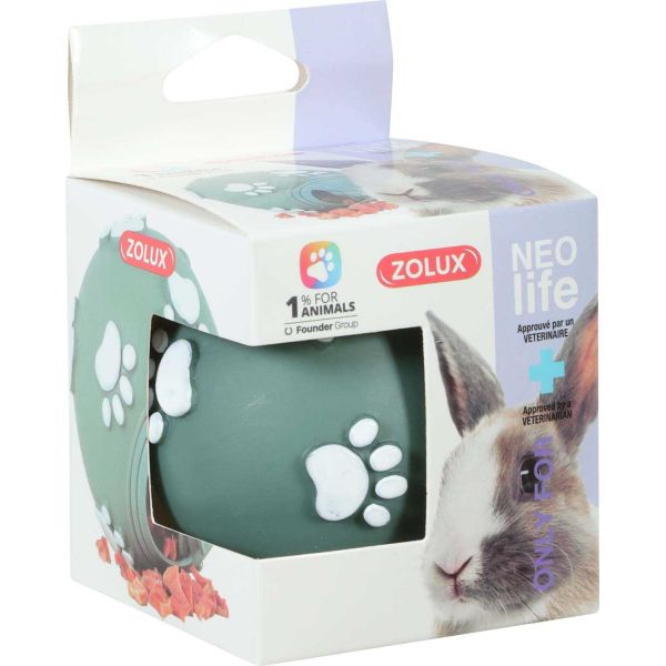 Balle à friandises pour lapin Neolife - ZOL-2157