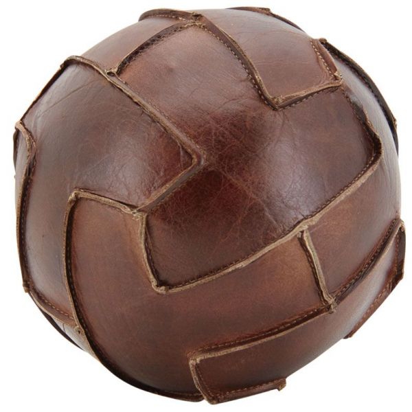 Ballon de décoration en cuir de buffle
