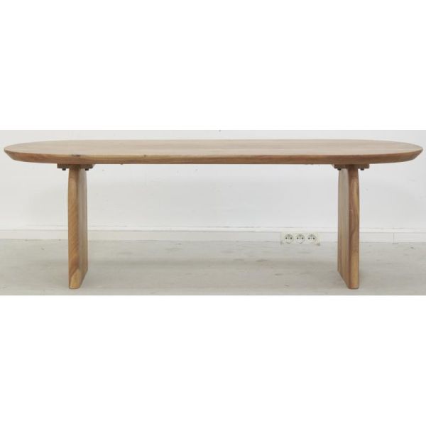 Banc en acacia naturel - AUB-6200