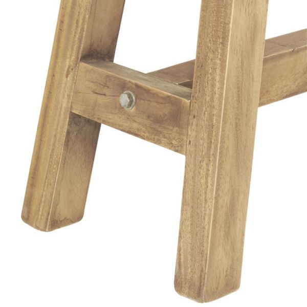 Banc en acajou naturel - 64,90