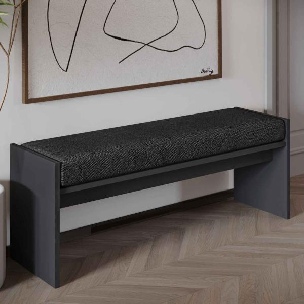 Banc en aggloméré avec coussin Pearl - 129
