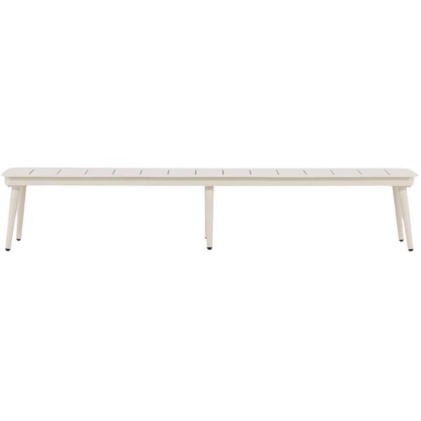 Banc en aluminium 180 x 36 x 34 cm Lina - 219