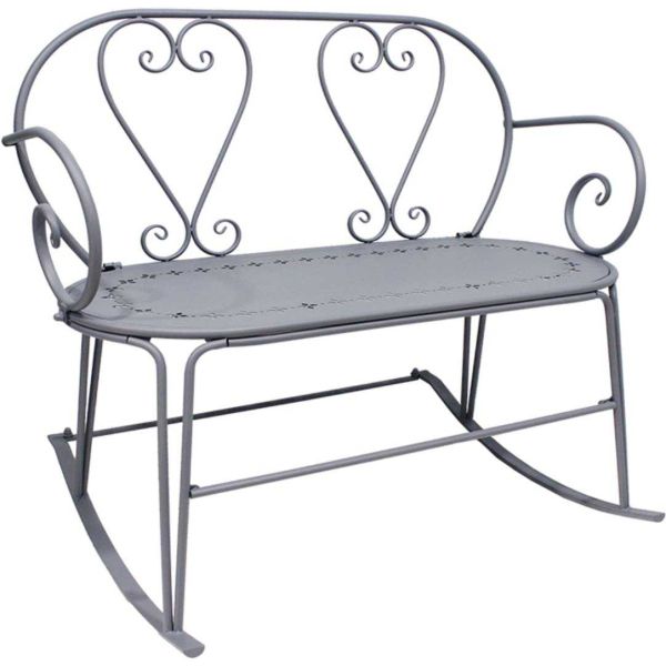 Banc à bascule en fer Belle Époque