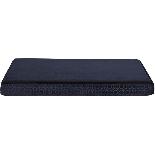 Banc coffre pliable en velours Rétro - 6