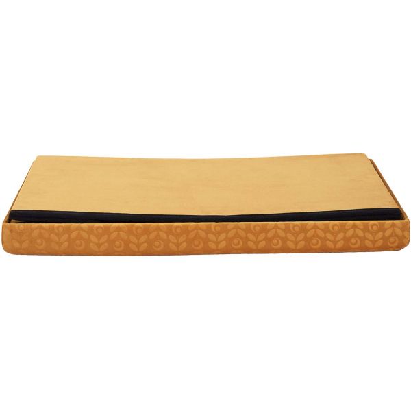 Banc coffre pliable en velours Rétro - 6