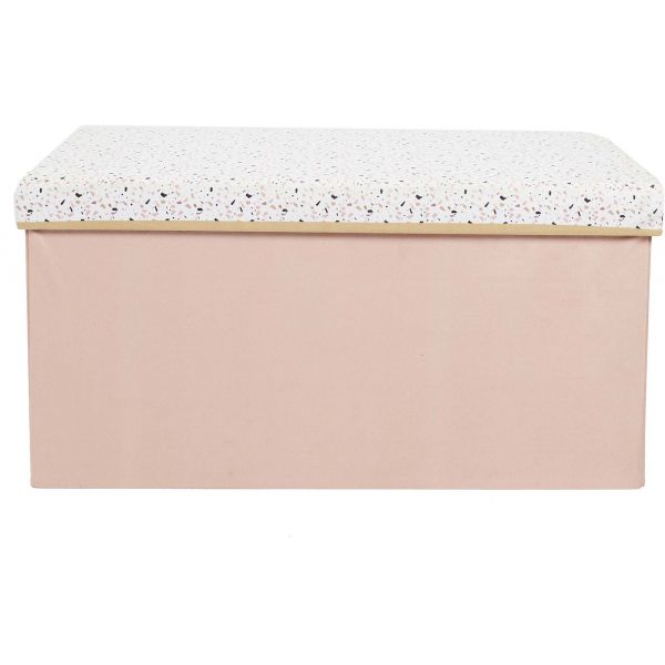 Banc coffre de rangement Terrazzo - 39,90