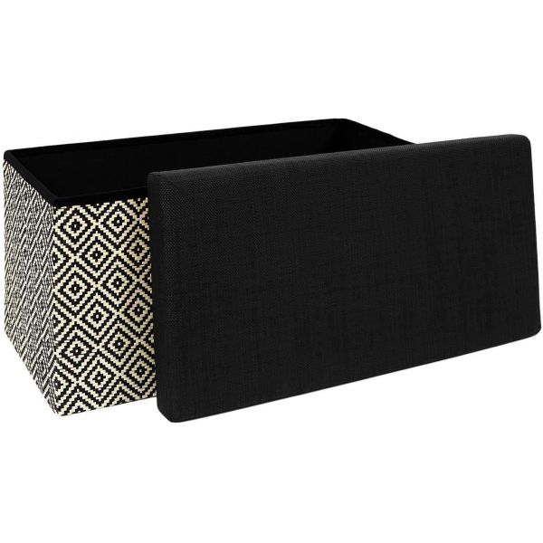 Banc coffre de rangement tressage Mirage - 36,90