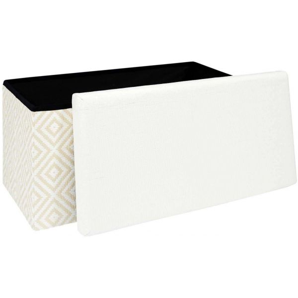 Banc coffre de rangement tressage Mirage - 36,90