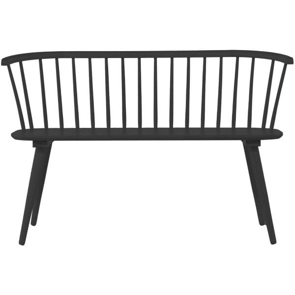 Banc en hévéa Bobby 120 x 49 x 77 cm - VEN-1064