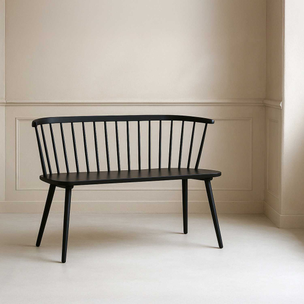 Banc en hévéa Bobby 120 x 49 x 77 cm - VENTURE HOME
