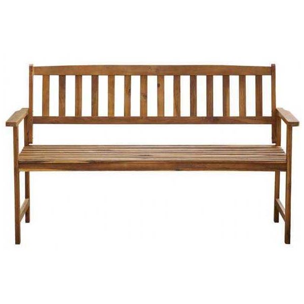 Banc de jardin en acacia massif Natura