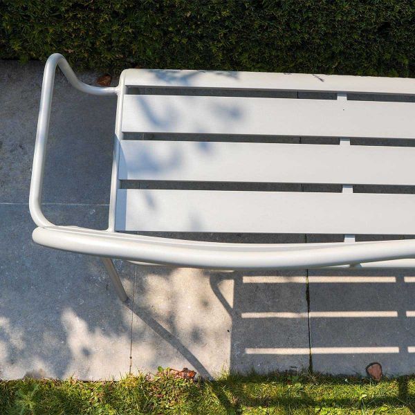 Banc de jardin en aluminium Soha - 6