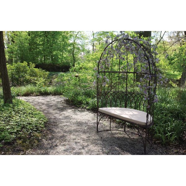 Banc de jardin en métal Belvédère - ESSCHERT DESIGN