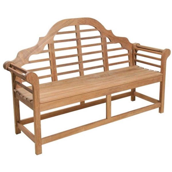 Banc De Jardin 3 Places En Teck