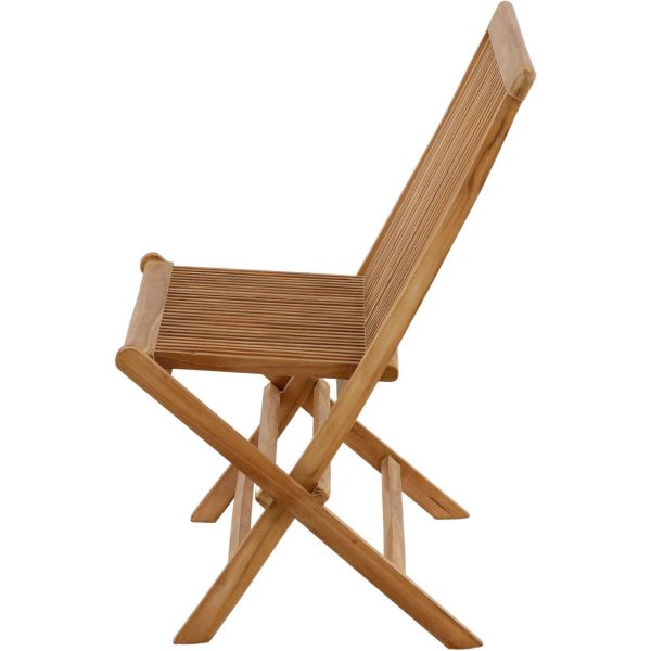 Banc de jardin pliant en teck Ghana - 199