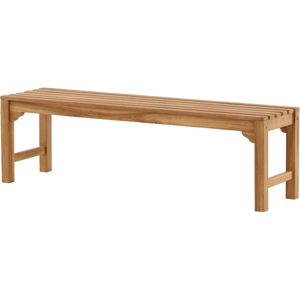 Banc de jardin en teck Kenya - VEN-0533