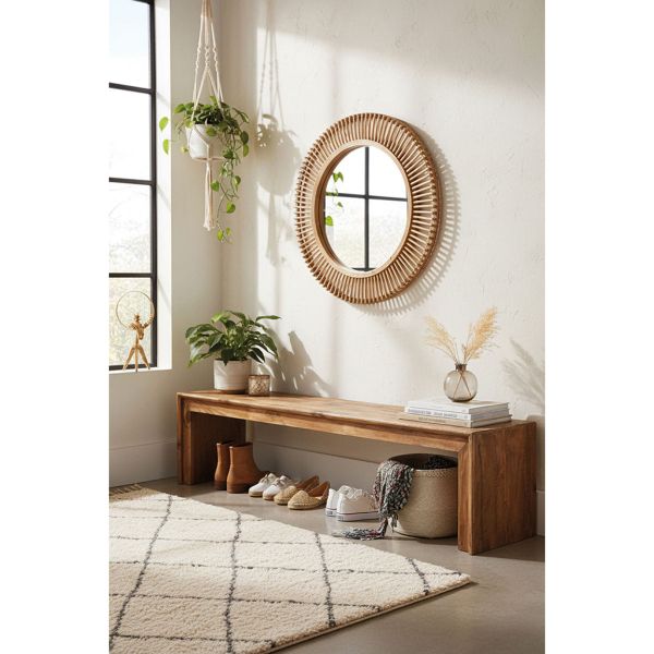 Banc en pin recyclé Rewood - AUB-3991