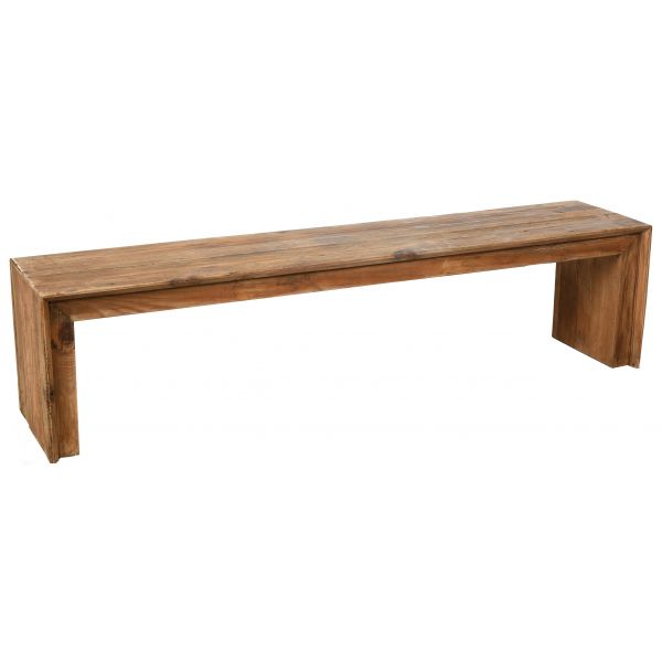 Banc en pin recyclé REWOOD