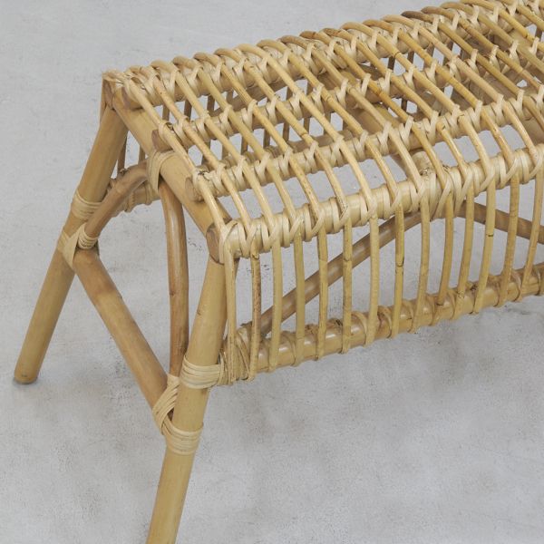 Banc en rotin naturel Keith - AUB-5374