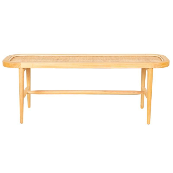 Banc en rotin naturel - 5