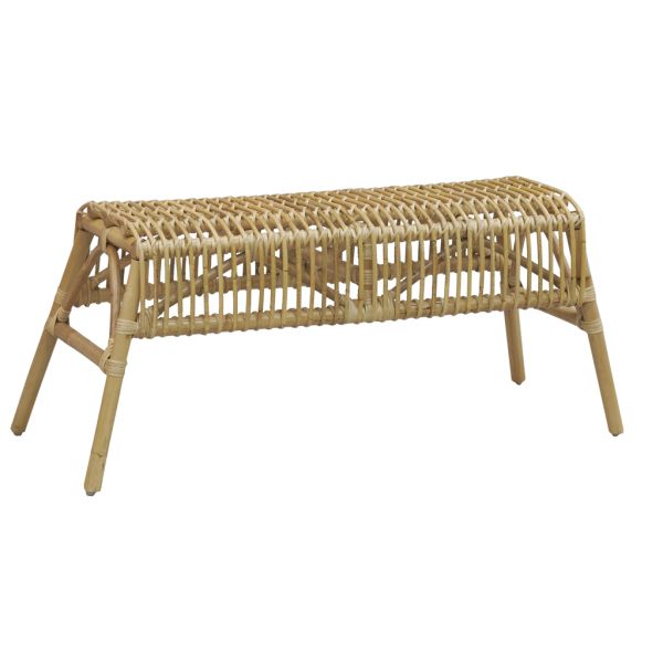 Banc en rotin naturel Keith