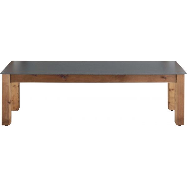 banc salon de jardin en bois neliö (3 places)