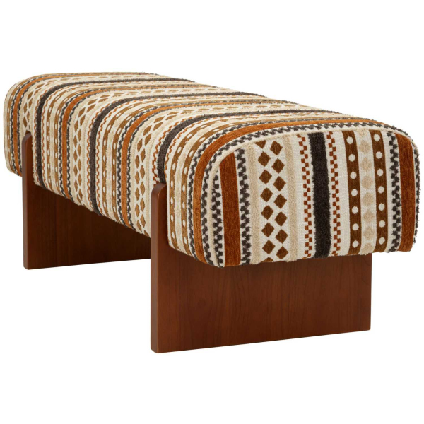 Banc en tissu Etnic 120.5 x 45 x 43 cm - 239