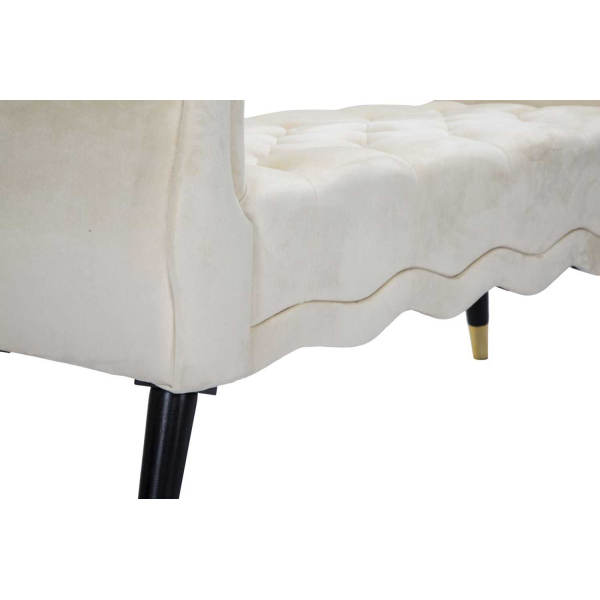 Banc en tissu Paris 120 x 40 x 60 cm - 7