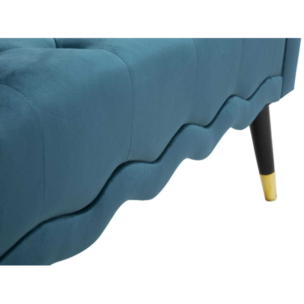 Banc en tissu Paris 120 x 40 x 60 cm - 8