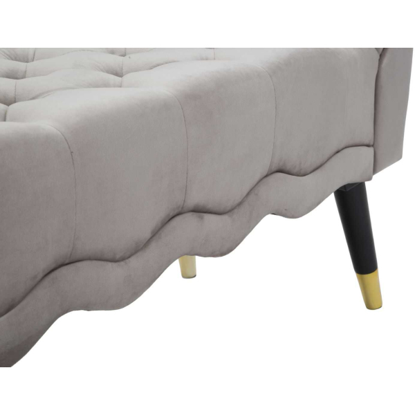 Banc en tissu Paris 120 x 40 x 60 cm - 8