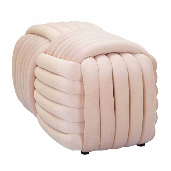 Banc en tissu Softy 90 x 45 x 45 cm - 5