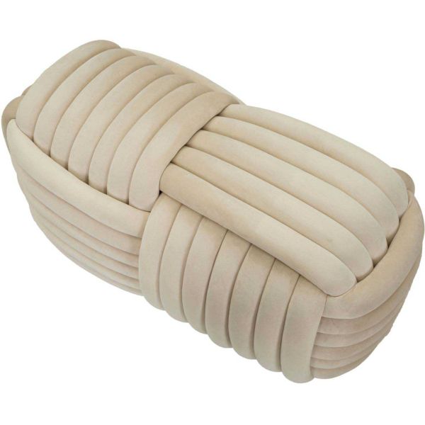 Banc en tissu Softy 90 x 45 x 45 cm - 6