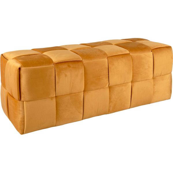 Banc en velours Weaved