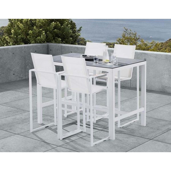 Bar jardin et fauteuils design Stone