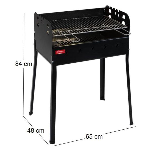 Barbecue à charbon de bois Ledro - FER-0113